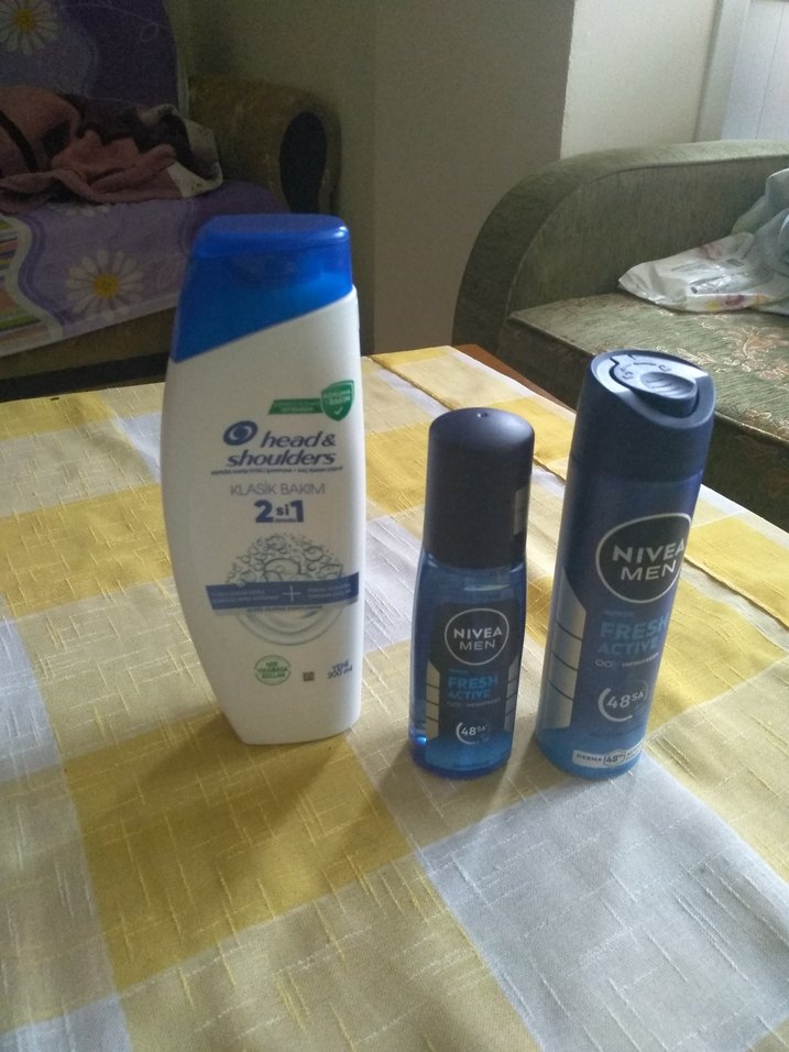 Erkekler için Şampuan ve Deodorant Seti - Görsel 3