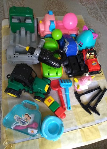 Renkli Çocuk Oyuncak Seti - Görsel 3