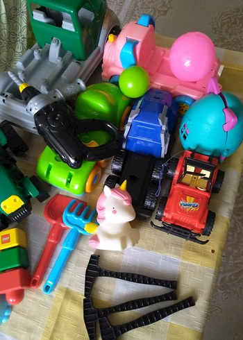 Renkli Çocuk Oyuncak Seti - Görsel 2