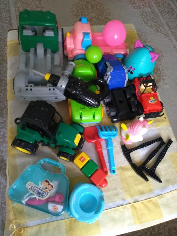 Renkli Çocuk Oyuncak Seti - Görsel 3