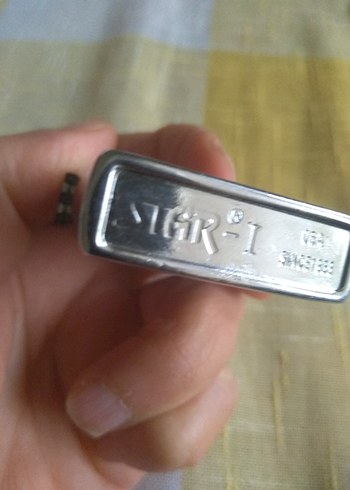 Gri Vintage Erkek Rozeti - Görsel 5