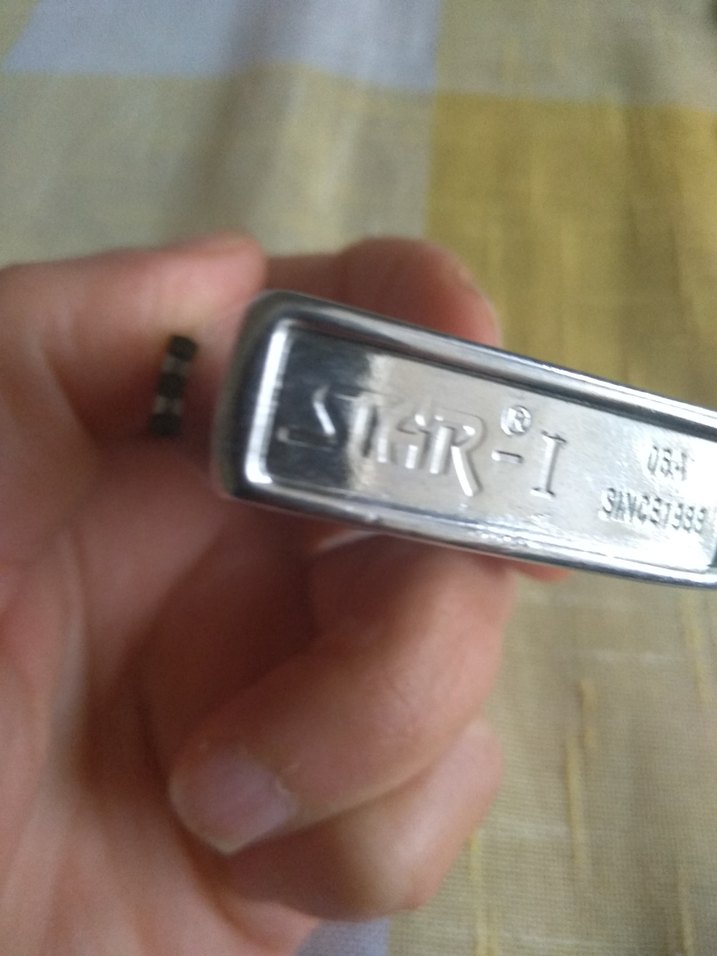 Gri Vintage Erkek Rozeti - Görsel 2