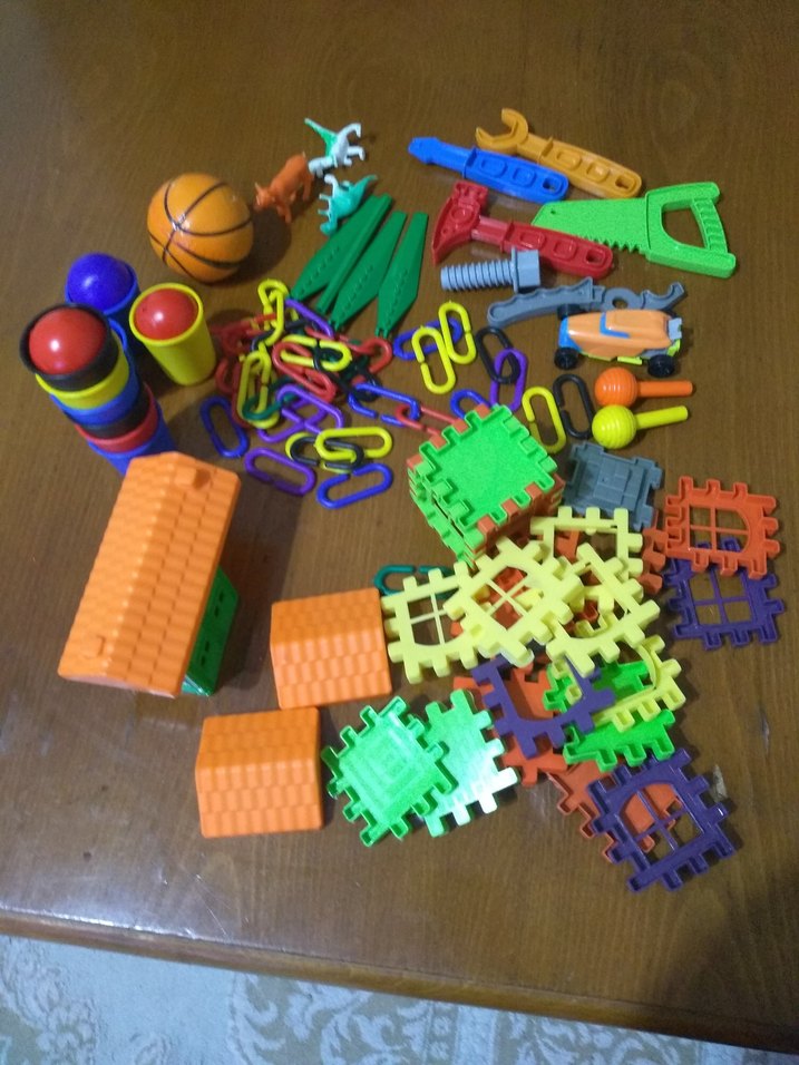 Renkli Çocuk Oyuncak Seti - Görsel 2