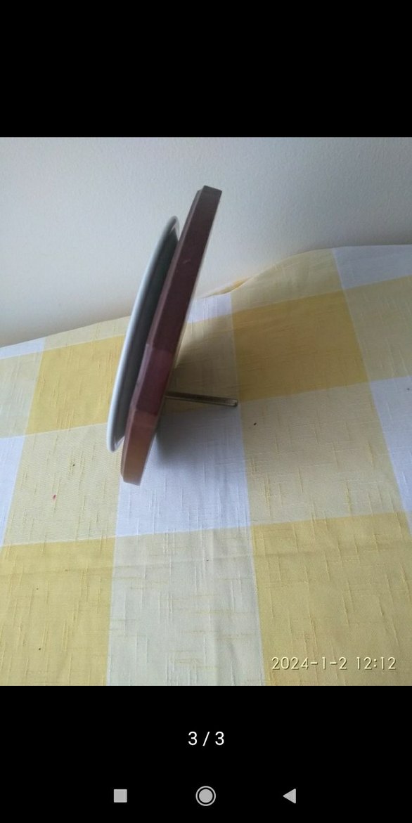 Etnik Desenli Mavi Tabak - Görsel 3