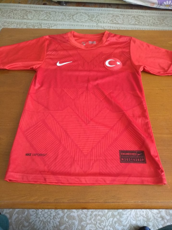 Kırmızı Erkek Kısa Kollu Spor Tişört - Görsel 2