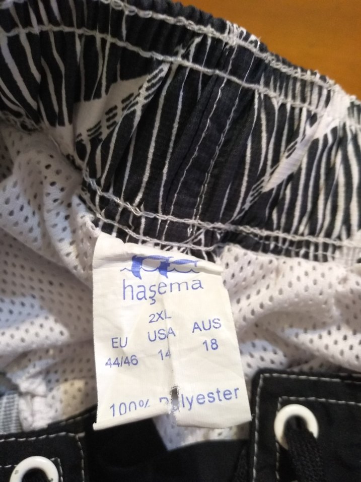 Gri Desenli Mini Erkek Şort - Görsel 3