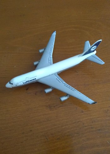 Lufthansa Beyaz Uçak Model Kiti