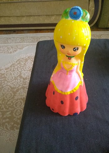 Renkli Sarı Prenses Figürü