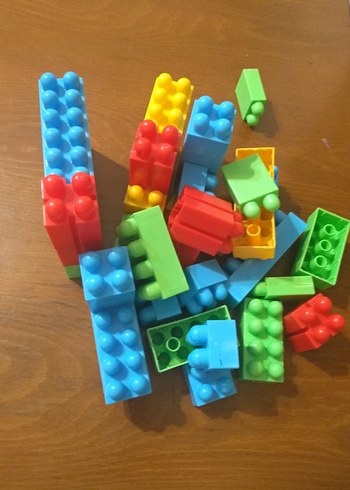 Renkli Lego Blok Seti