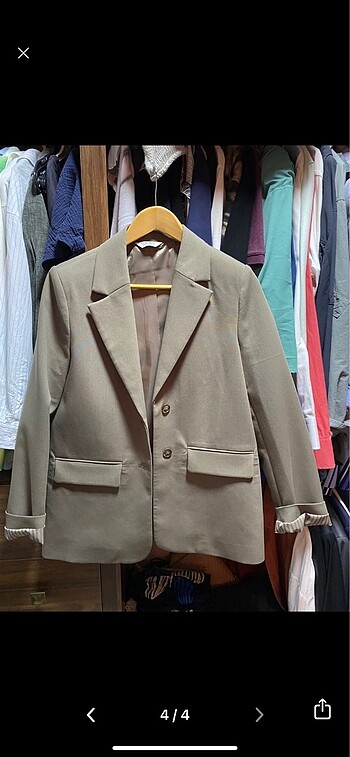 oxxo Blazer ceket bir kez giyildi