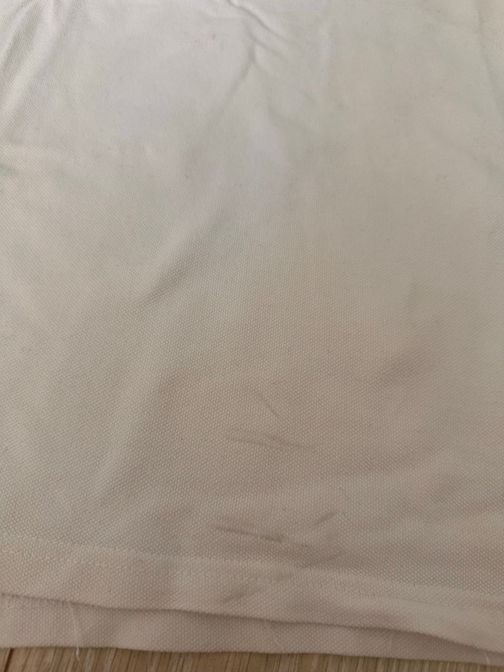 Doğa koleji 13-14 yaşBeyaz Pamuklu Kısa Kollu Polo Tişört - Görsel 3