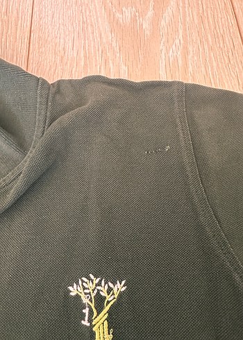 Doğa koleji Düğmeli Yeşil Erkek Polo Tişört 13-14 yaş - Görsel 2