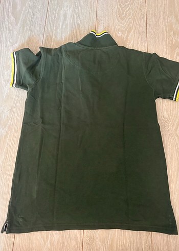 Doğa koleji Düğmeli Yeşil Erkek Polo Tişört 13-14 yaş - Görsel 4