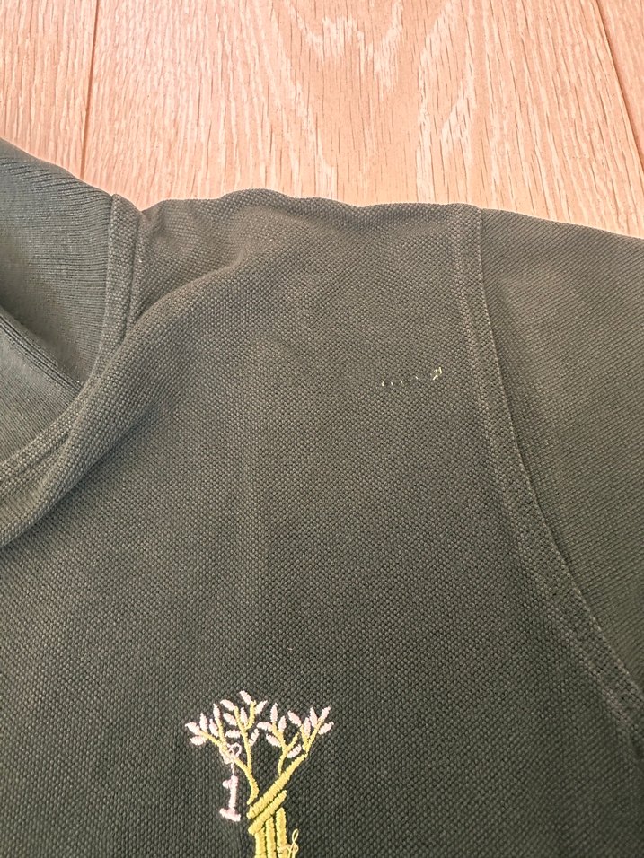 Doğa koleji Düğmeli Yeşil Erkek Polo Tişört 13-14 yaş - Görsel 2