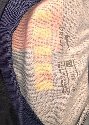 Erkek Lacivert Kırmızı Baskılı Spor FCB Forma - Görsel 3