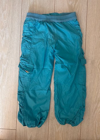 Turkuaz Kapüşonlu Fermuarlı Çocuk Ceketi ve pantolonu - Görsel 4