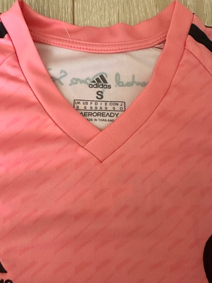 Erkek Pembe Kısa Kollu Spor forma messi - Görsel 2