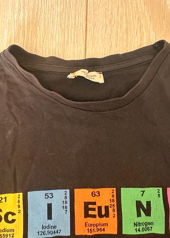 Doğa koleji Çocuk Siyah Baskılı Pamuklu Tişört - Görsel 2