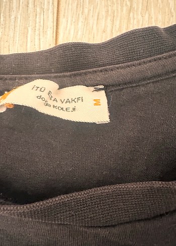 Doğa koleji Çocuk Siyah Baskılı Pamuklu Tişört - Görsel 3