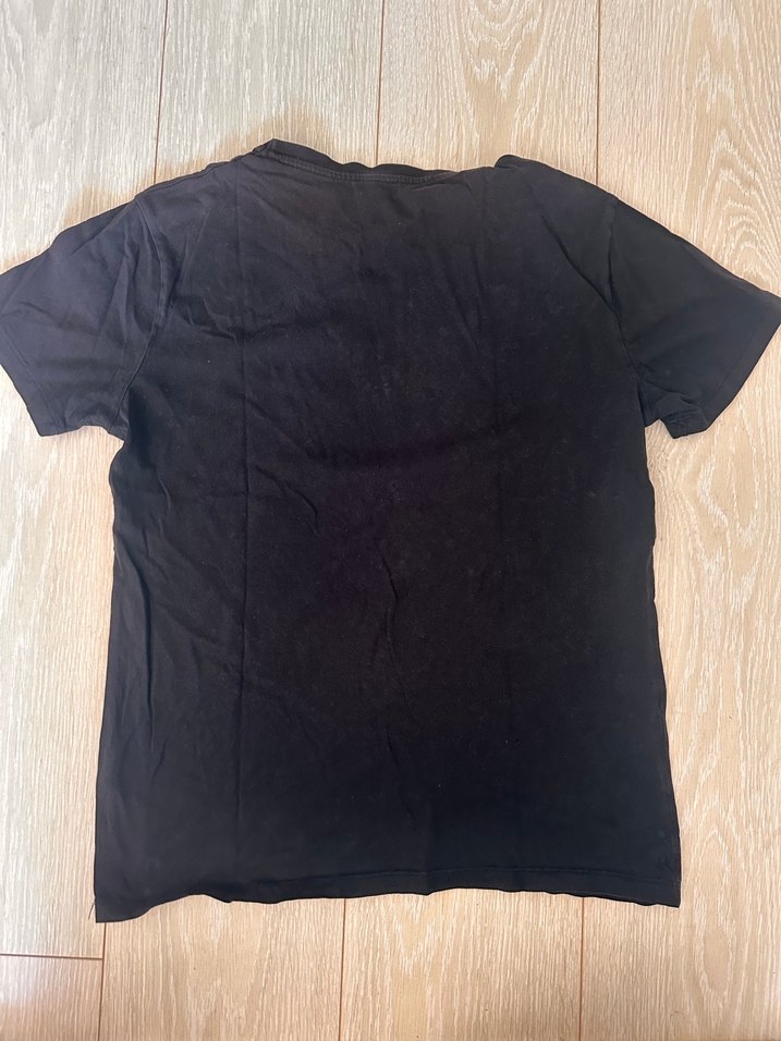 Doğa koleji Çocuk Siyah Baskılı Pamuklu Tişört - Görsel 4