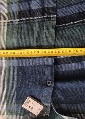 Erkek Mavi Oduncu Uzun Kollu Gömlek - Görsel 6