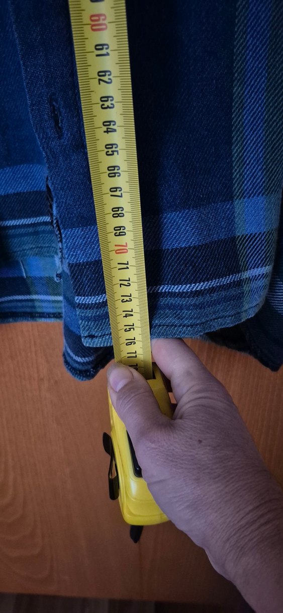 Erkek Mavi Oduncu Uzun Kollu Gömlek - Görsel 4