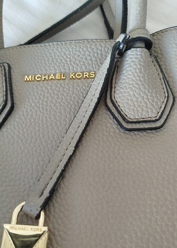  Beden Michael Kors Gri Deri Kadın Çanta