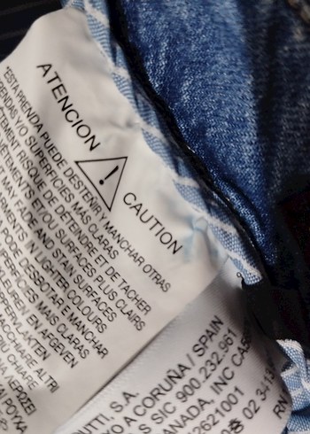 Kadın Mavi Bol Kesim Midi Kot Pantolon - Görsel 4