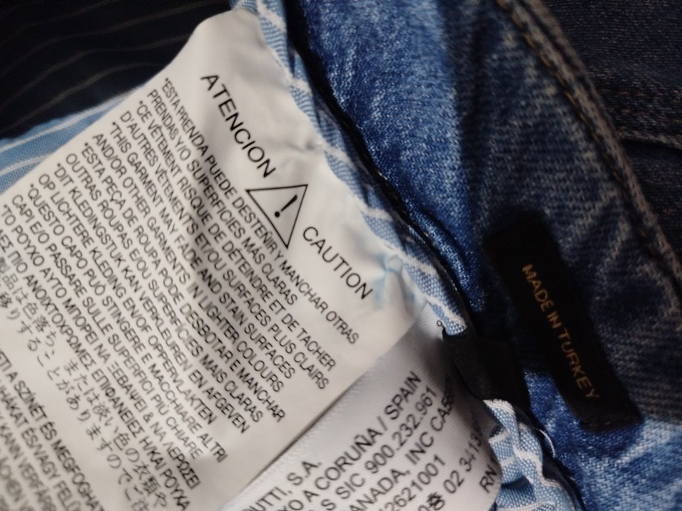 Kadın Mavi Bol Kesim Midi Kot Pantolon - Görsel 4