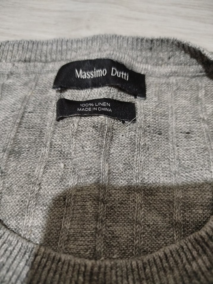 Gri Kısa Kollu Örgü Erkek Polo Tişört - Görsel 4