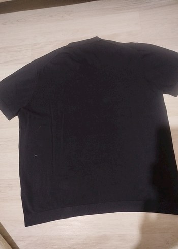 Siyah Erkek Oversize Kısa Kollu Tişört - Görsel 4