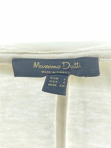 s Beden beyaz Renk Massimo Dutti Bluz %70 İndirimli.