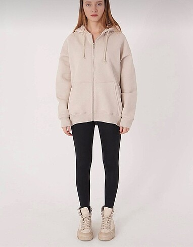 Addax fermuarlı sweatshirt