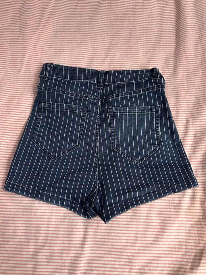 yuksek bel mini sort - Görsel 2