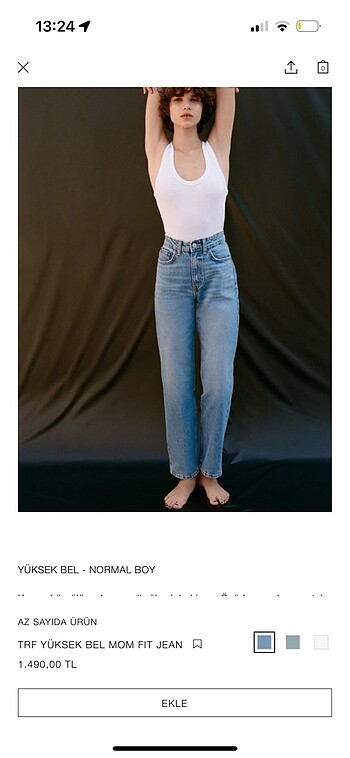 Zara mom jean