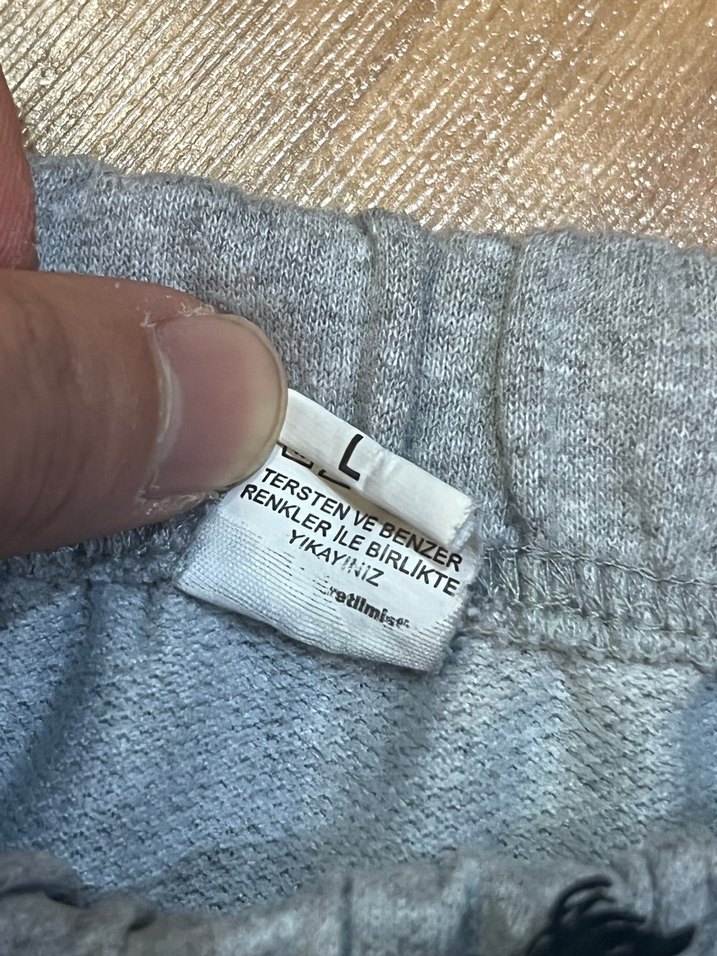 Gri Erkek Şort - Görsel 3