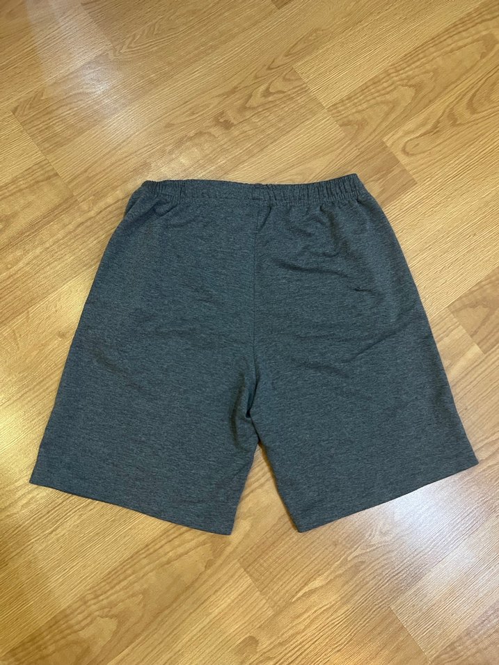 Gri Rahat Kesim Spor Şort - Görsel 2