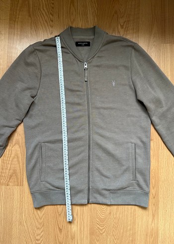 AllSaints Raven Zip Up Bomber Ceket - Görsel 2