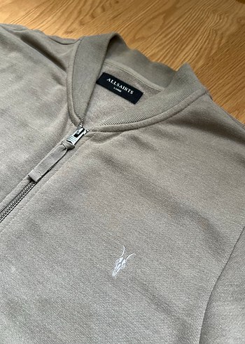 AllSaints Raven Zip Up Bomber Ceket - Görsel 4