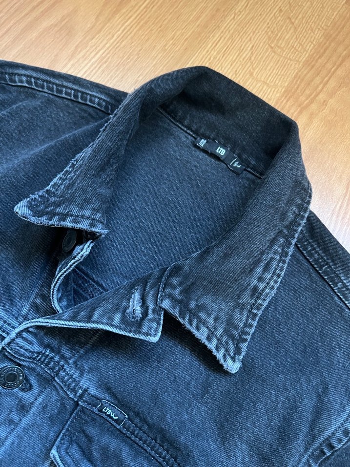 LTB Siyah Erkek Denim Kot Ceket - Görsel 3