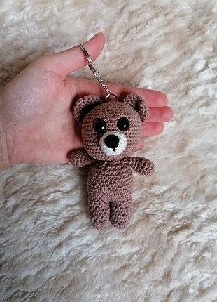 Amigurumi Ayıcık Anahtarlık