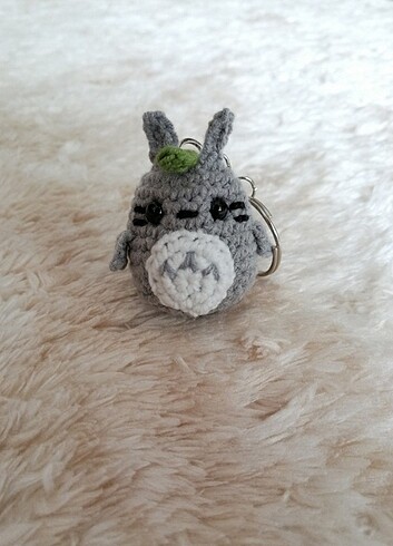  Beden gri Renk Amigurumi Totoro