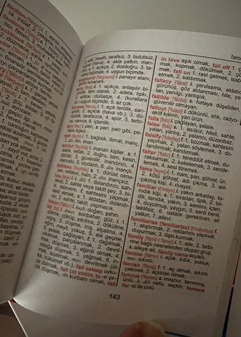 Living İngilizce-Türkçe Sözlük mini cep boy küçük okul - Görsel 8