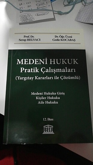 Medeni hukuk pratik kitabı (serap helvacı) 