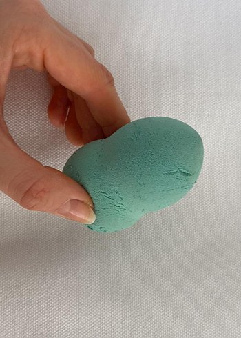 Pastel Turkuaz Makyaj Süngeri - Görsel 2