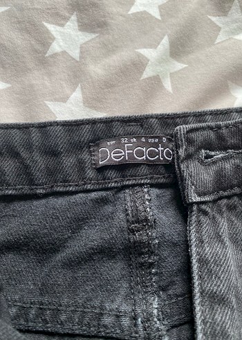 Siyah  Midi Denim Etek - Görsel 2