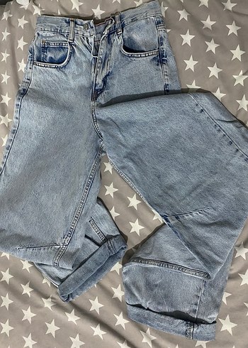 Buz Mavi Denim Kadın Pantolon - Görsel 2