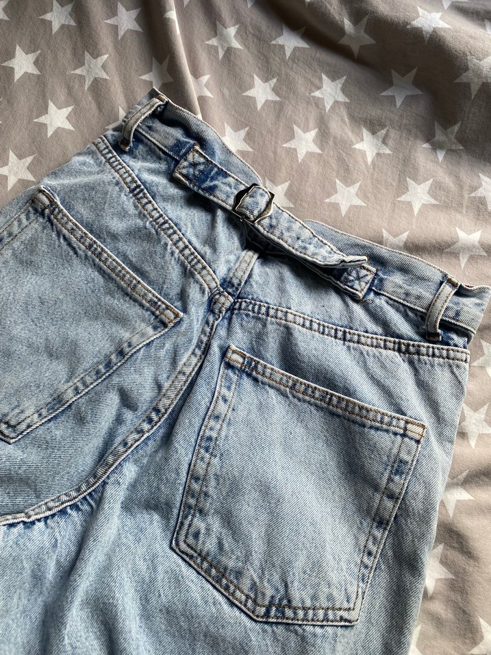 Buz Mavi Denim Kadın Pantolon - Görsel 3