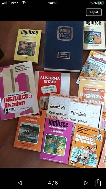 İngilizce Eğitim Kitapları