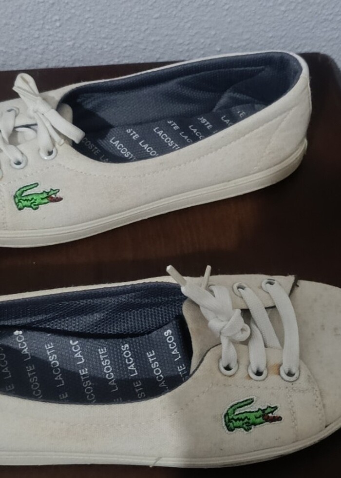 Lacoste kadın ayakkabı  - Görsel 3